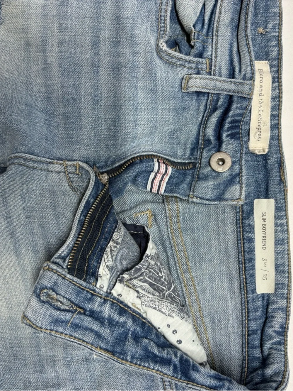Pilcro Slim Boyfriend Jean Shorts — Anthropologie —
Size 26 - Picture 7 of 8